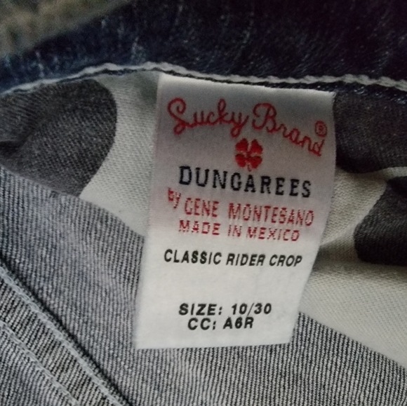 Lucky Brand Classic Rider Crop Jeans - Picture 3 of 3